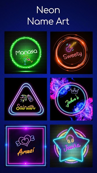 Name Art Photo Editing App