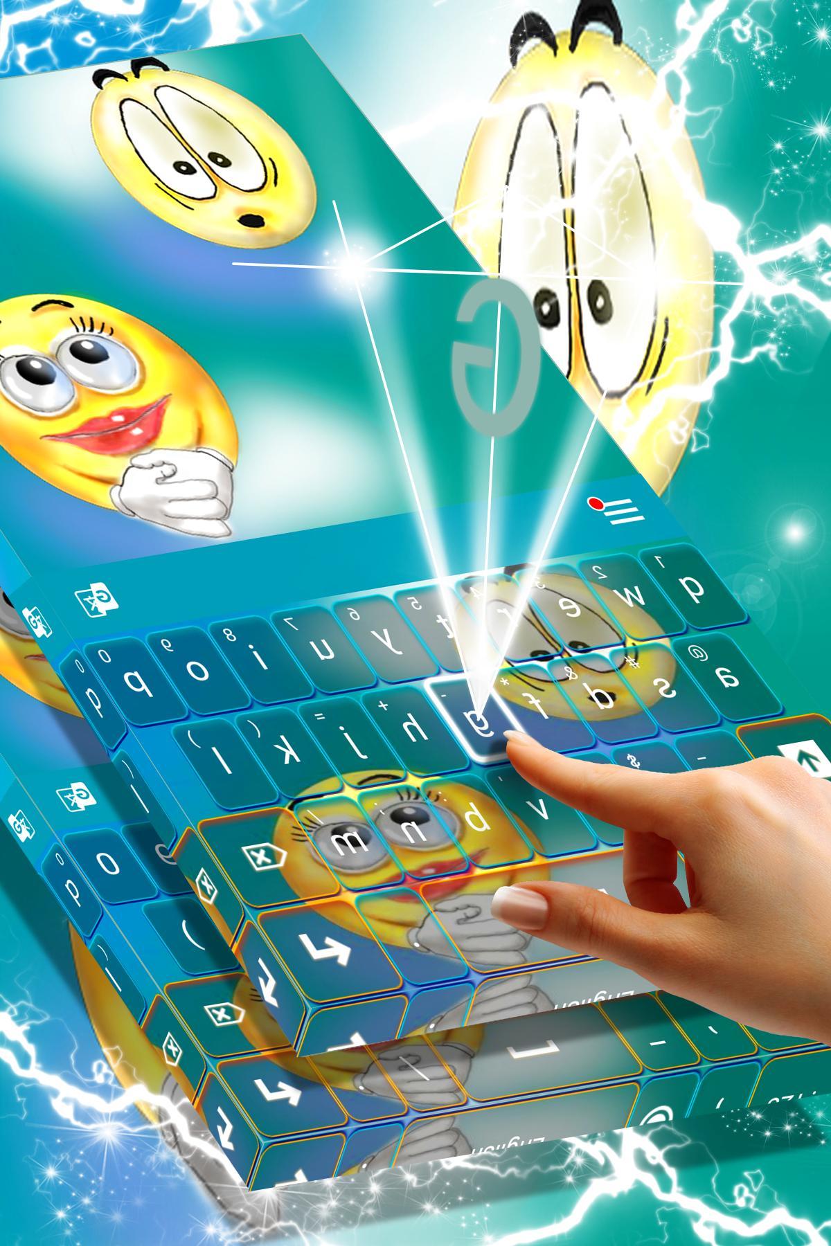 3D Smilies Keyboard