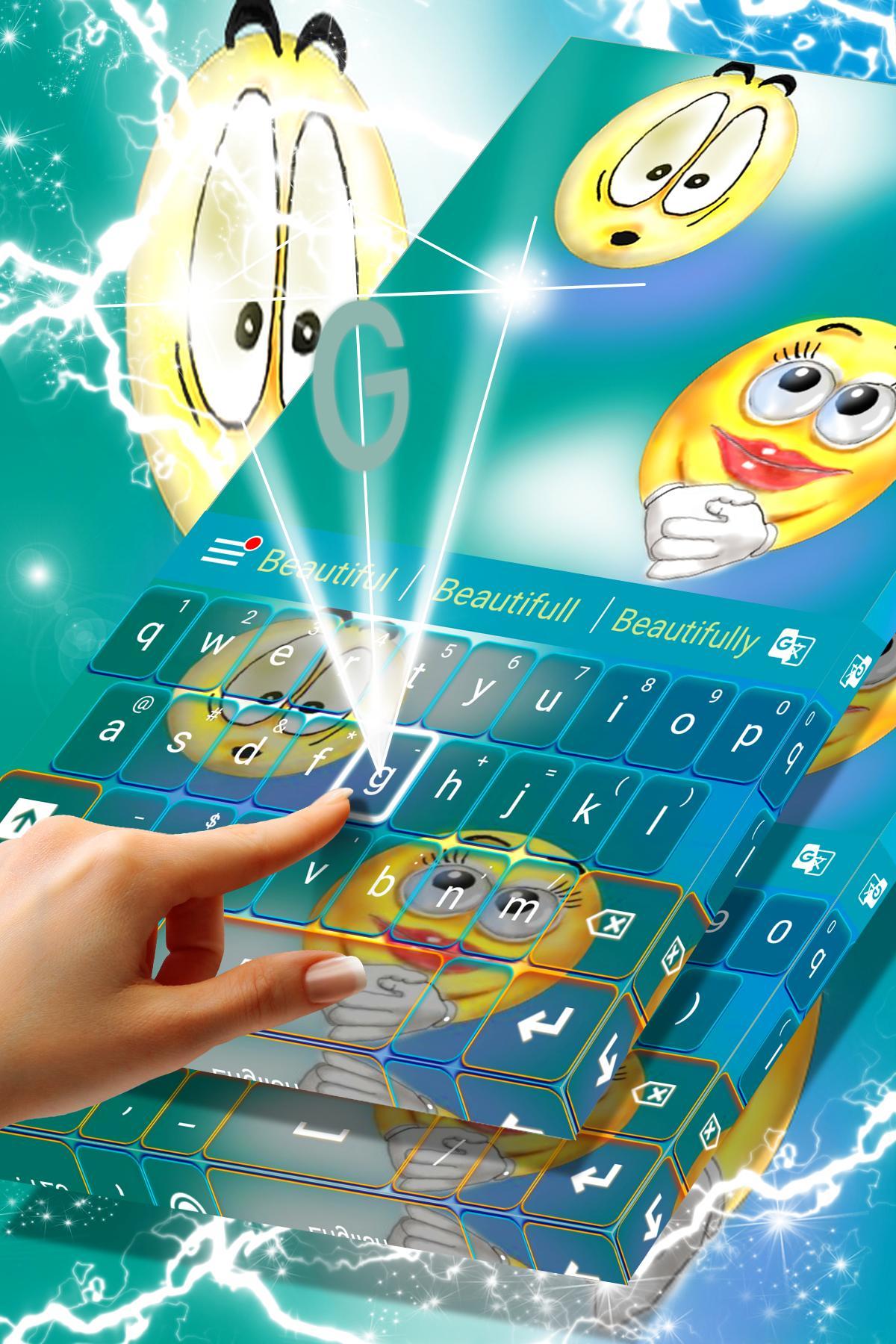 3D Smilies Keyboard