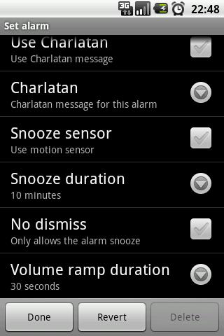 Charlatan Alarm