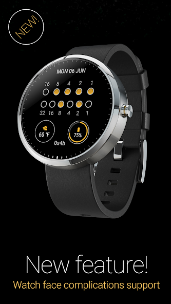 Binary Watch Face