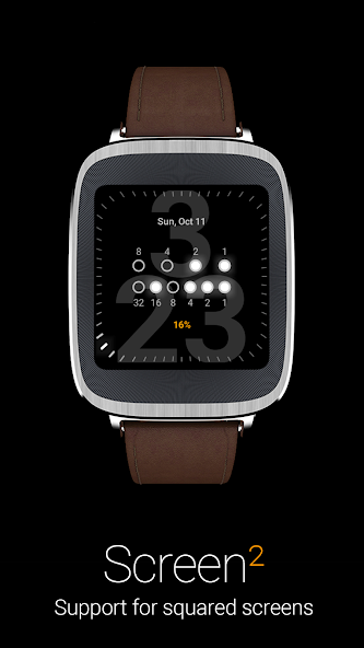 Binary Watch Face