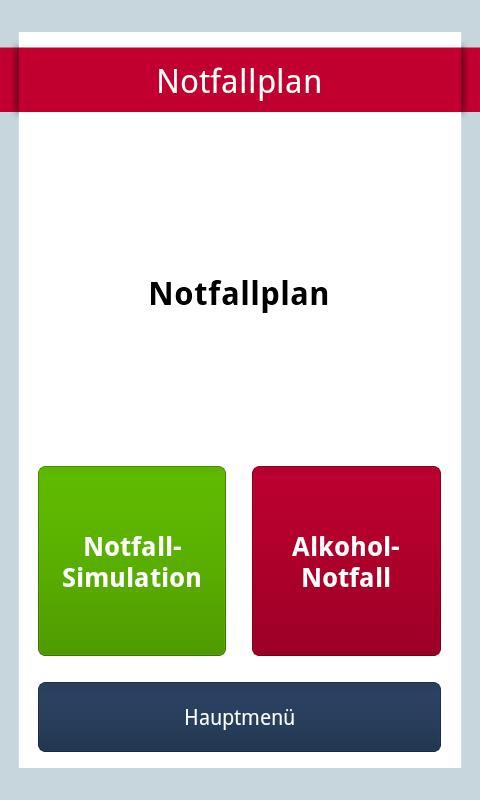 HaLT Alkohol Notfall