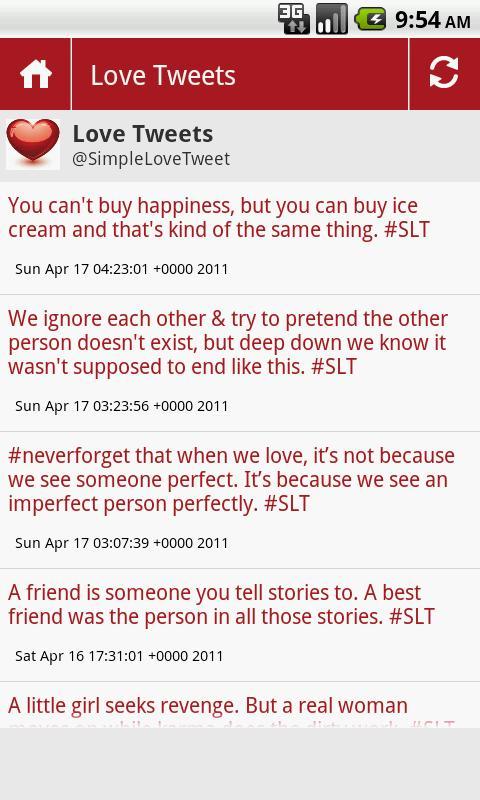 Love Tweets