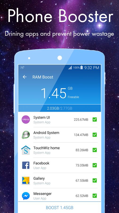Auto Cleaner Phone