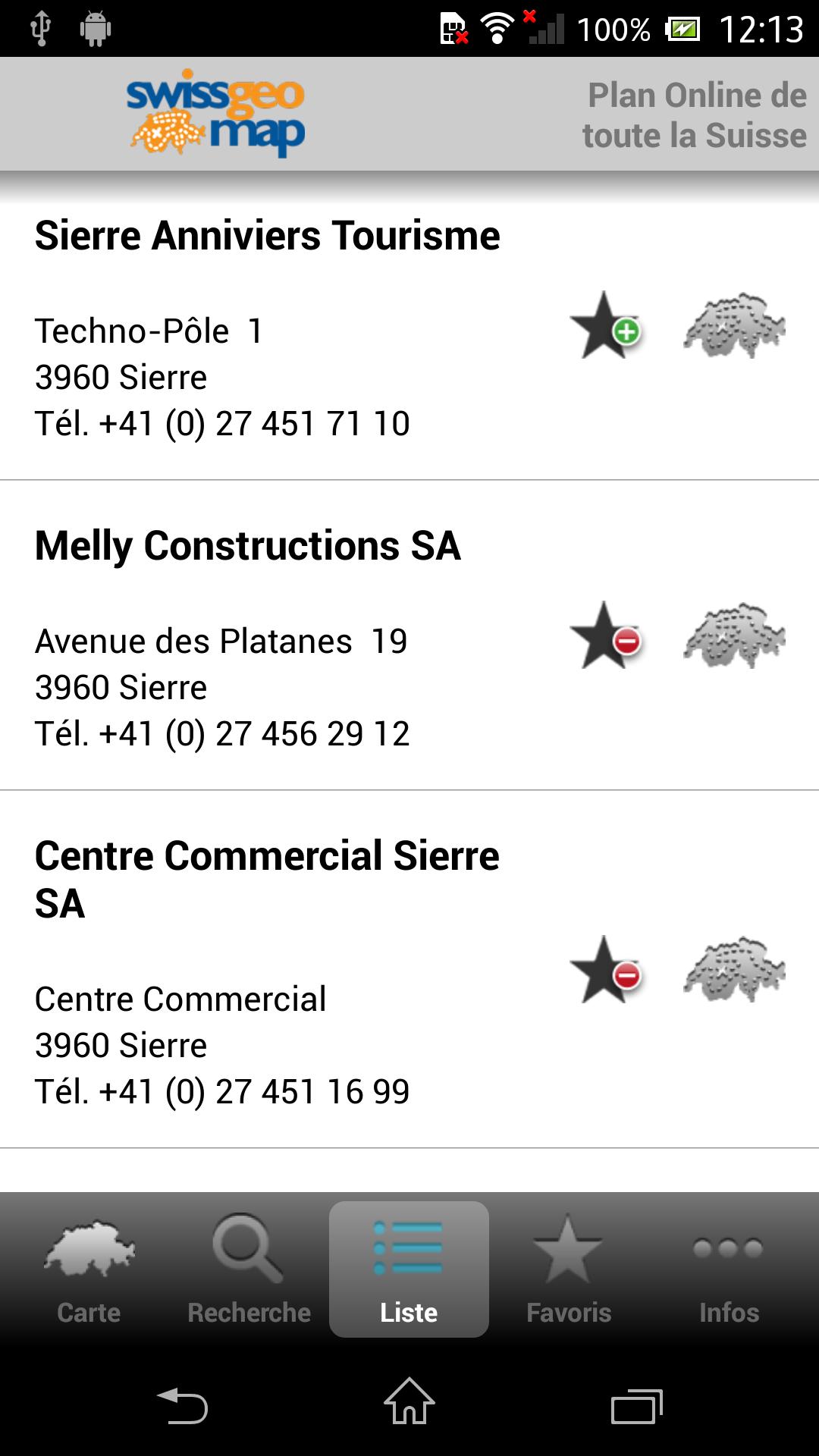 Swissgeo Map