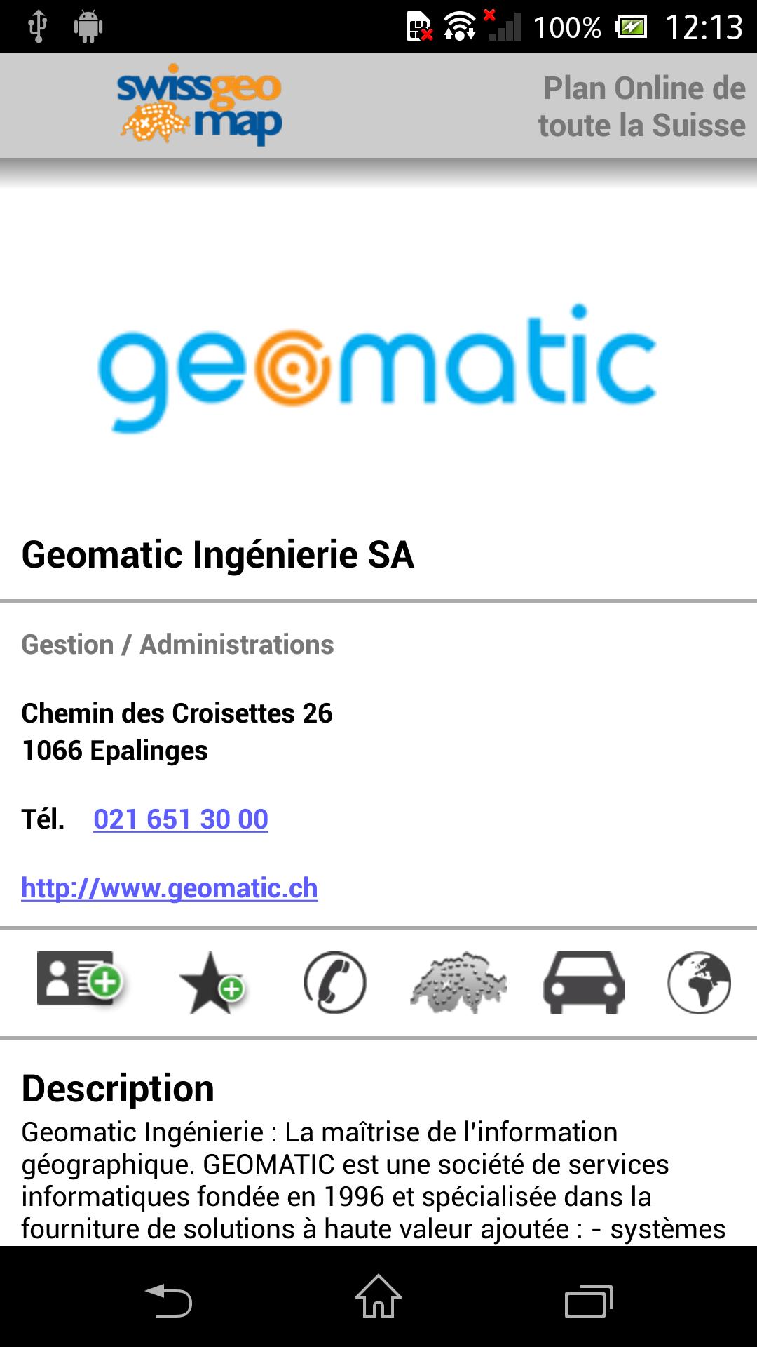 Swissgeo Map