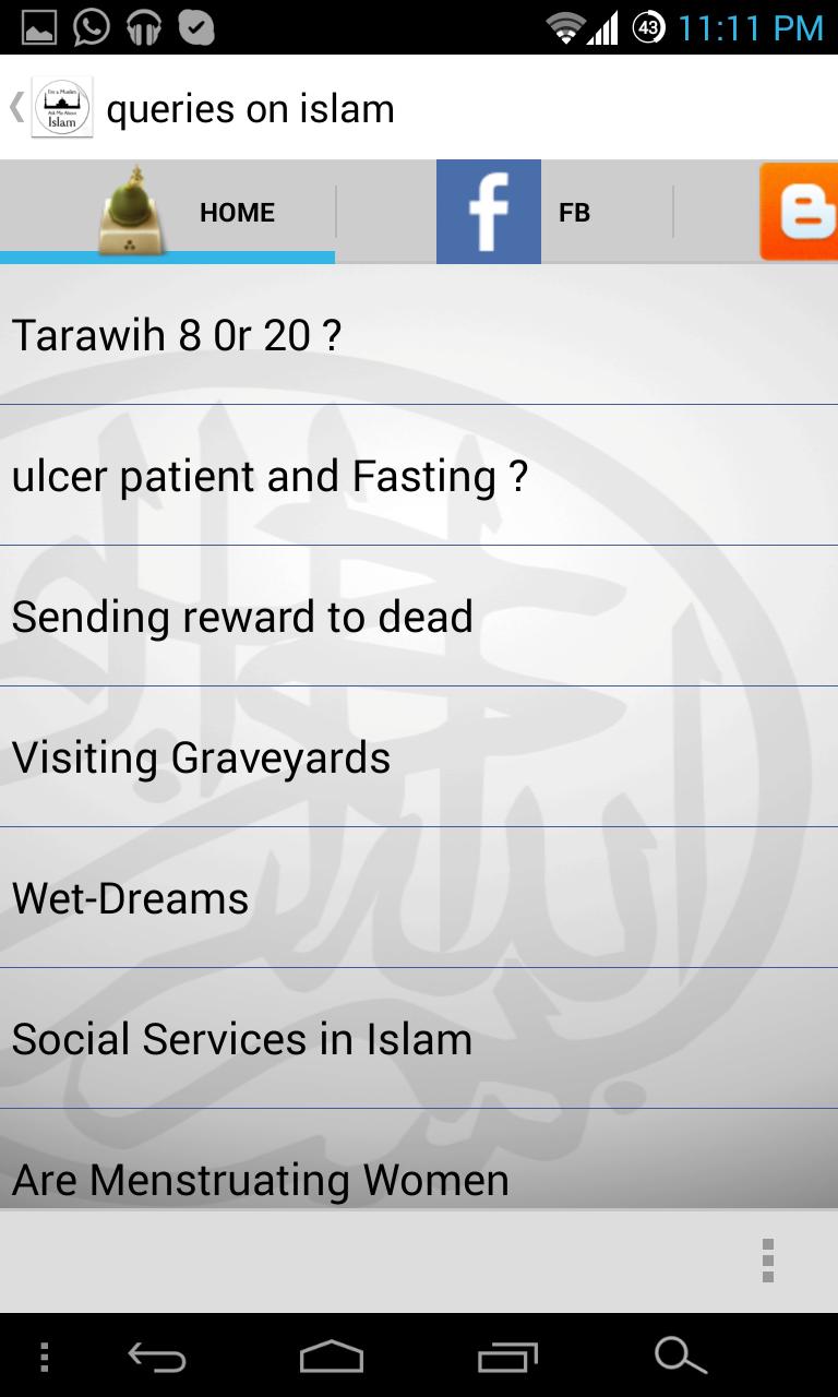 Islam Q A
