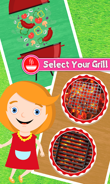BBQ Cooking Game Propane grill