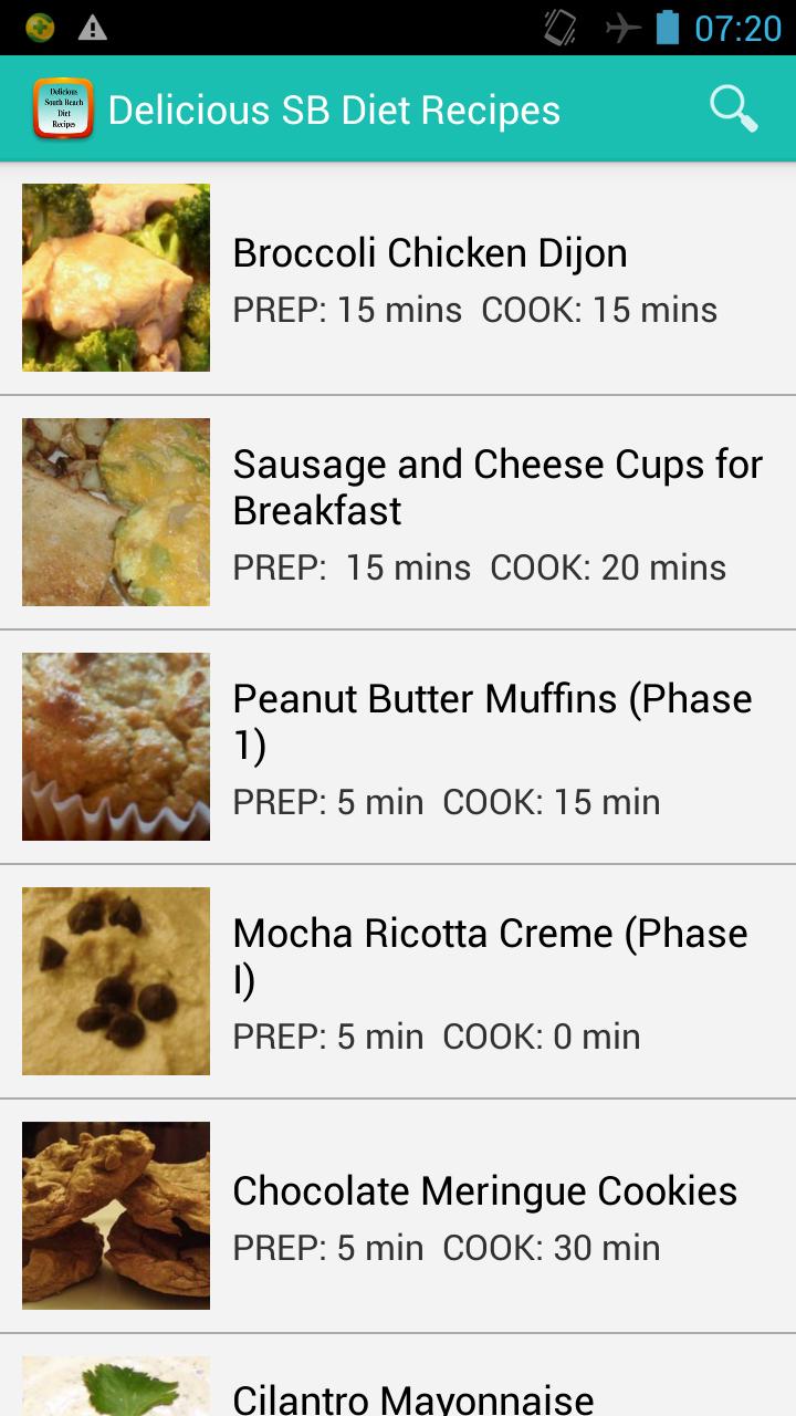 South Beach Diet Recipes