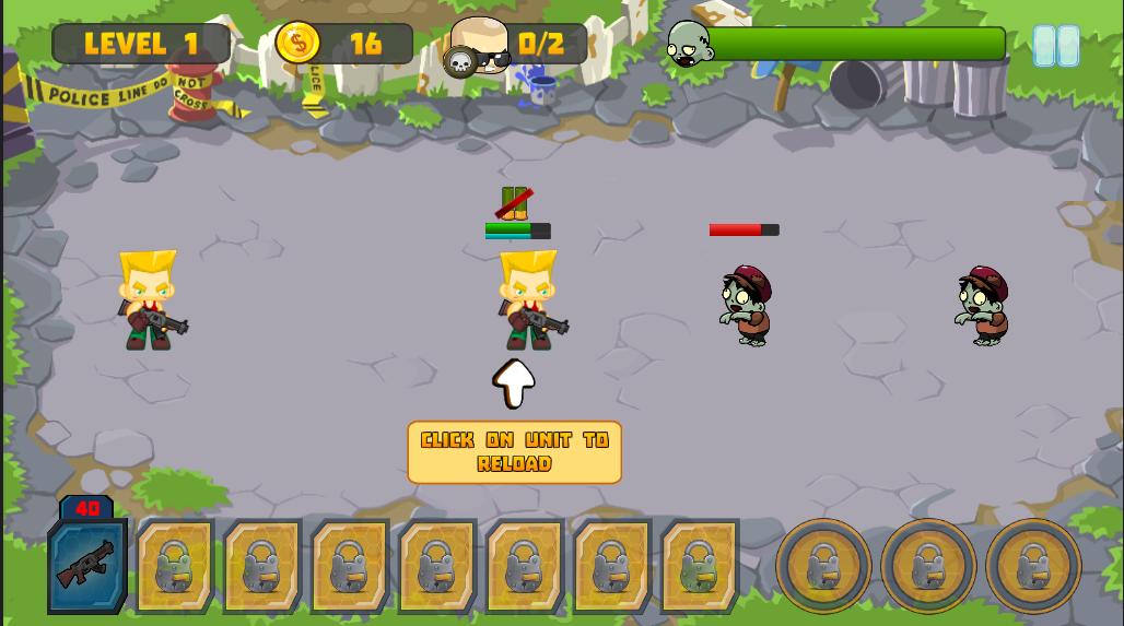 Zombie Defender War
