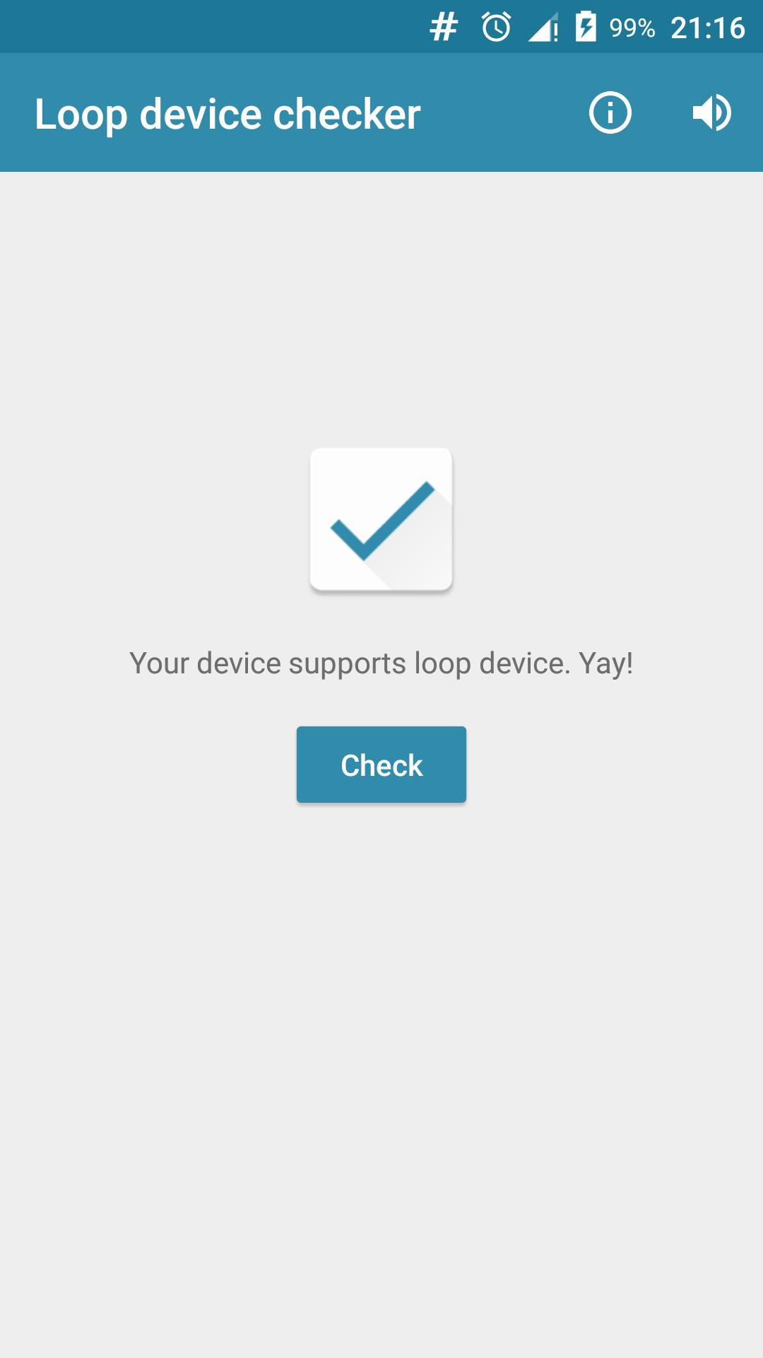 Loop device checker