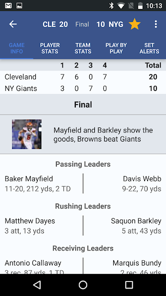 Sports Alerts