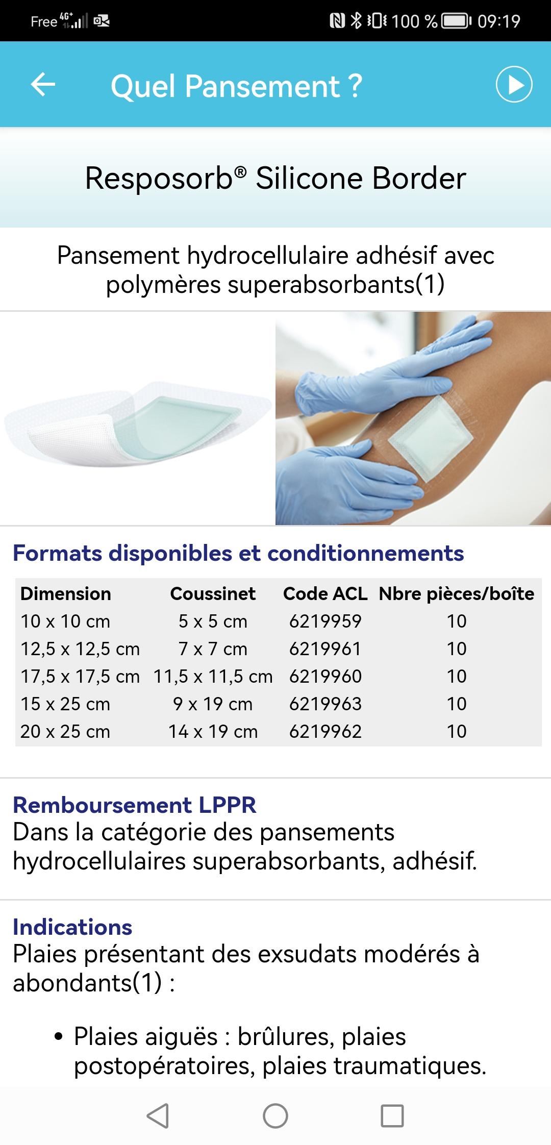 Quel pansement ?