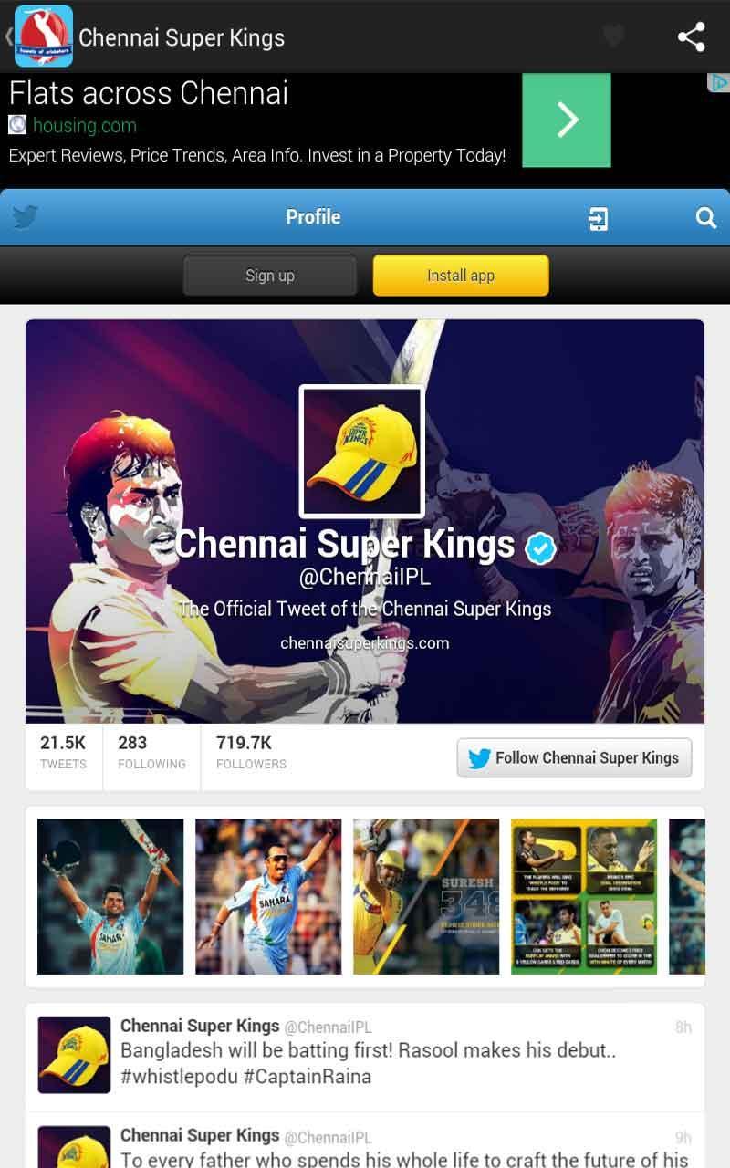 Tweets Of Cricket Players