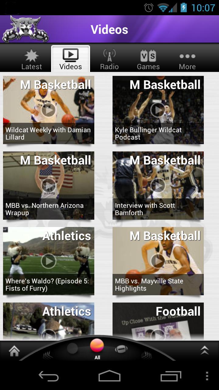 Weber State Wildcats: Free