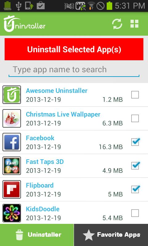 Awesome Apps Manager