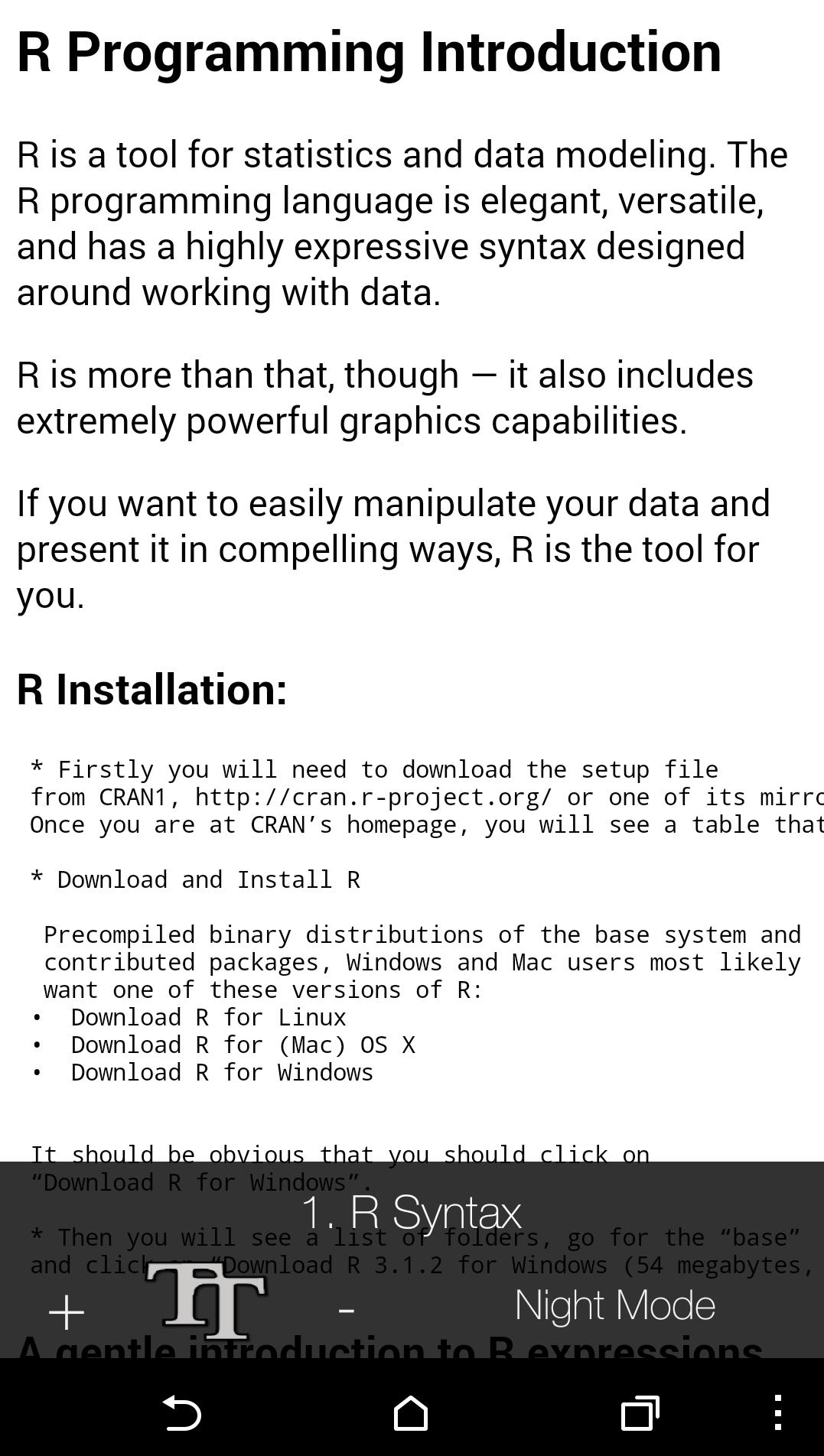R Programming