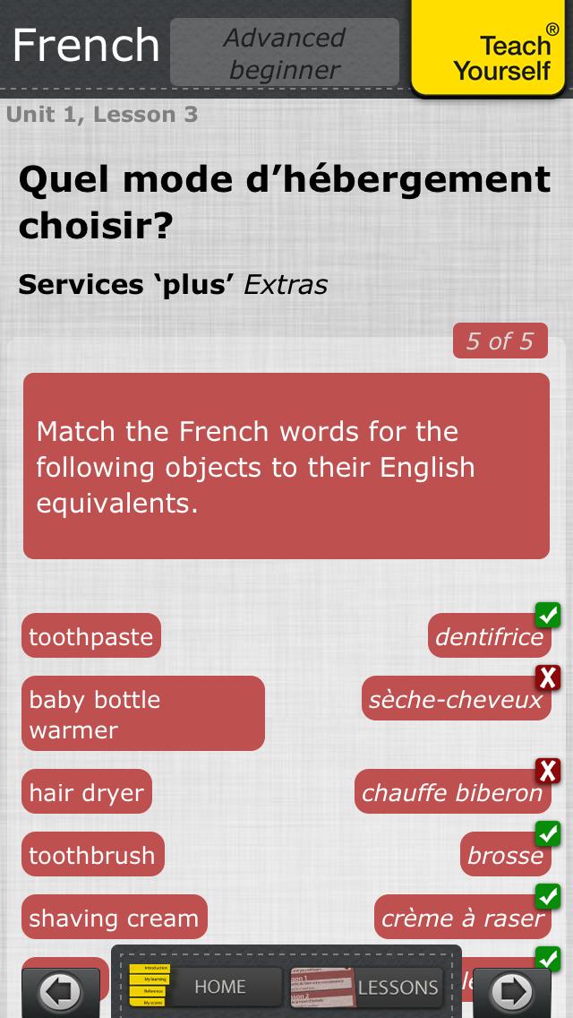 French course: Teach Yourself