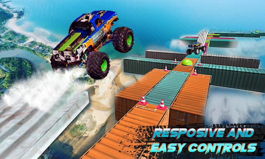 Drive Ahead: Top Monster Truck Stunts racing mtd