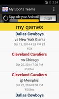 My Sports Teams