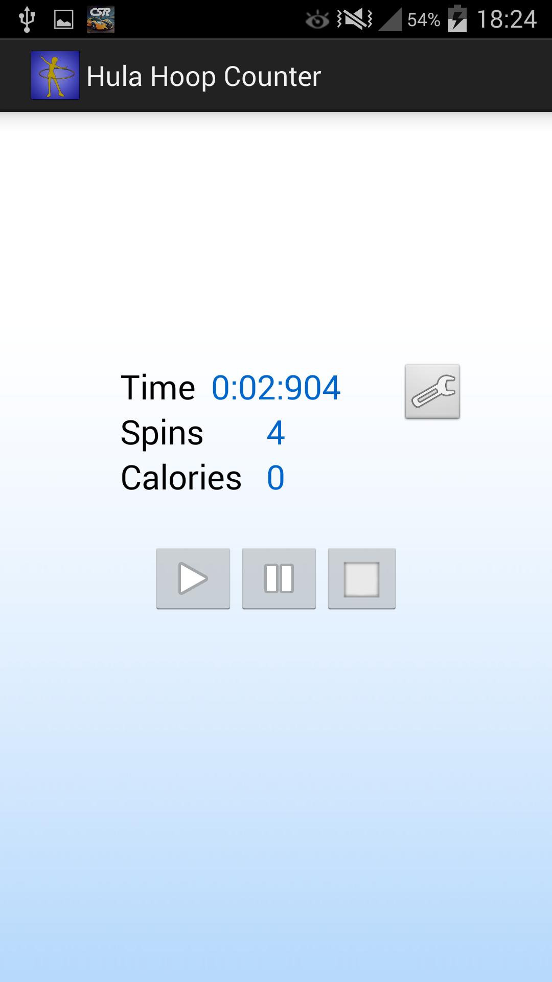 Hula hoop counter