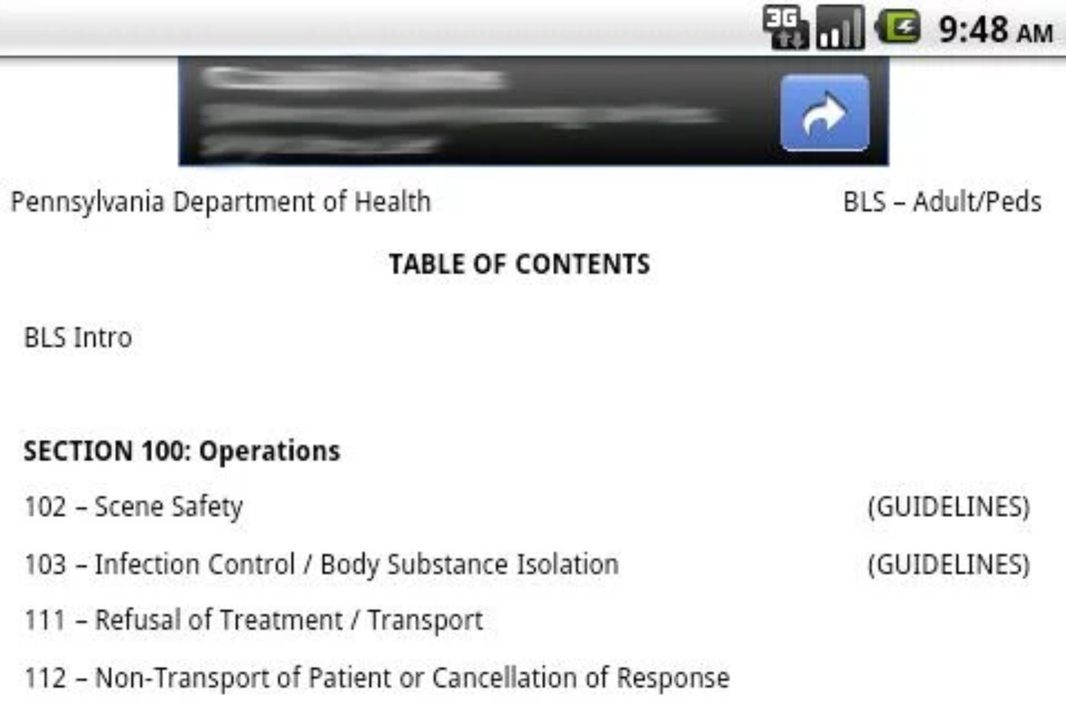 PA EMS Protocols Free-Updated