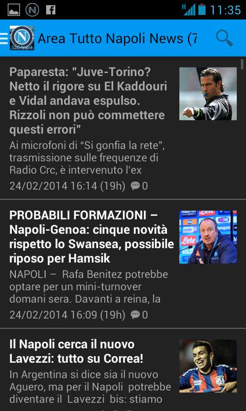 Area Tutto Napoli Calcio
