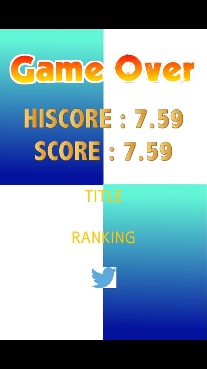 Tap the Piano Tiles