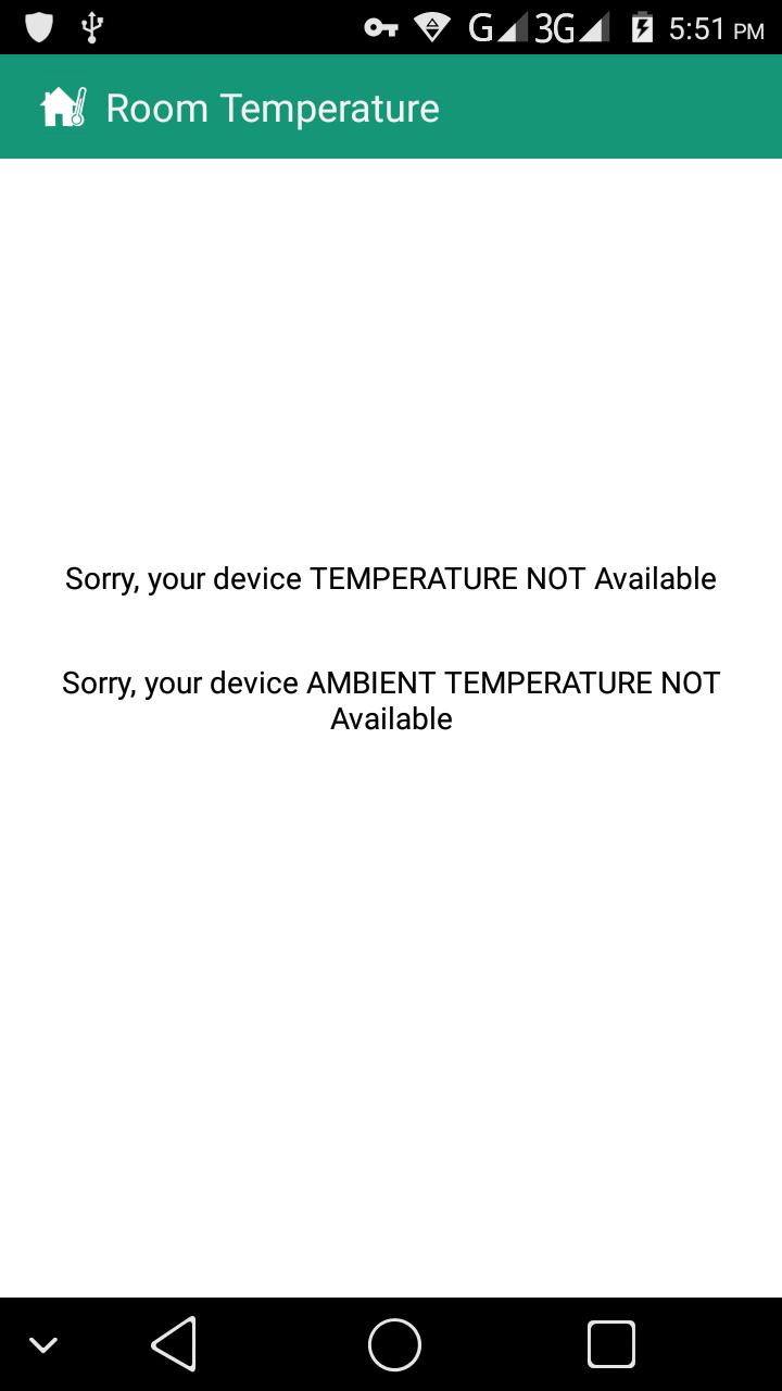 Room Temperature