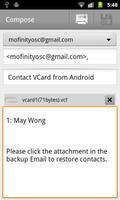 Phonebook backup