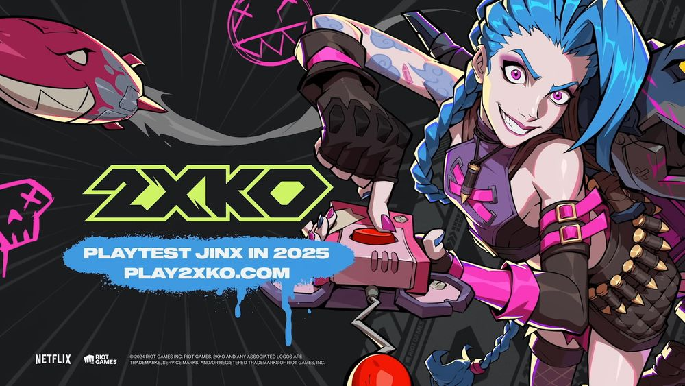"League of Legends" Hintergrundkampfspiel "2xko" enthüllte einen neuen Charakter [Jinx] Werbemaßnahmen, um einen Einblick in Jinx 'Kampfstil zu erhalten