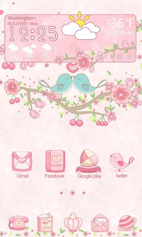 (FREE) Love Petal 2 In 1 Theme