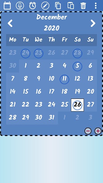 Calendar Notes