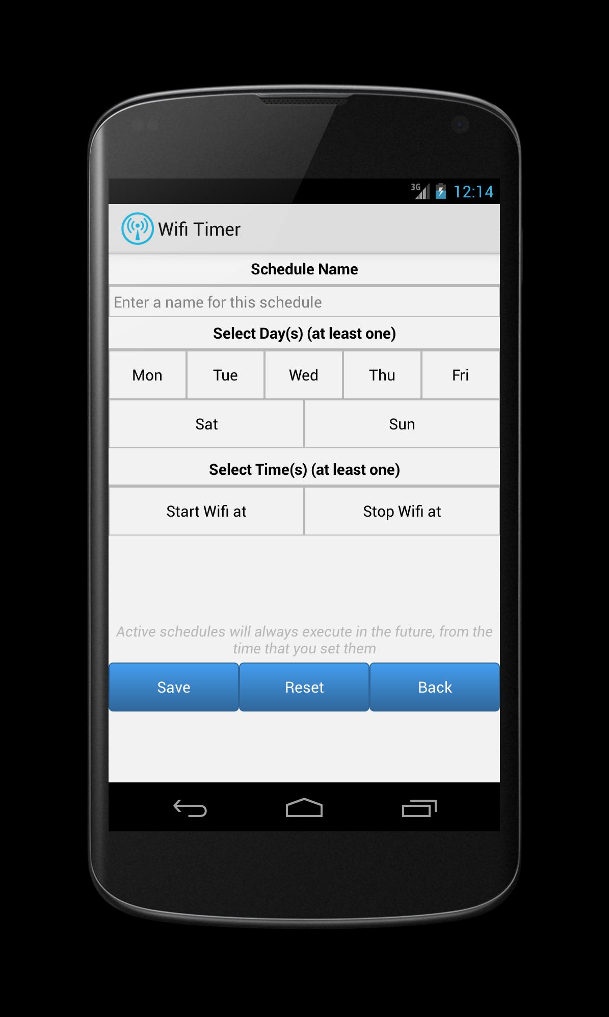 Wifi Timer