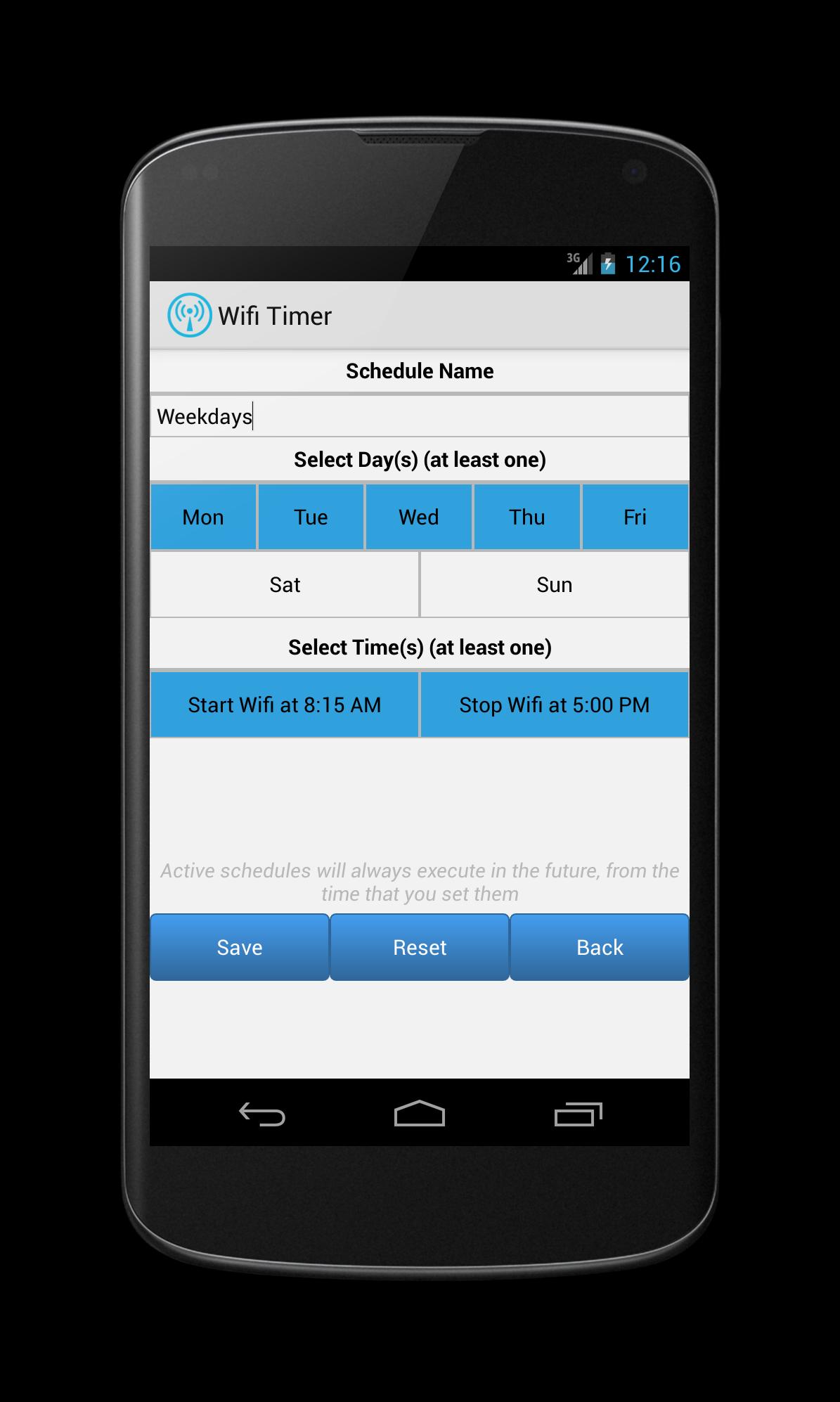 Wifi Timer