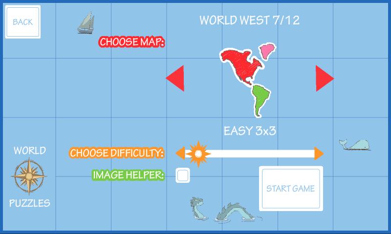 World Map Puzzle