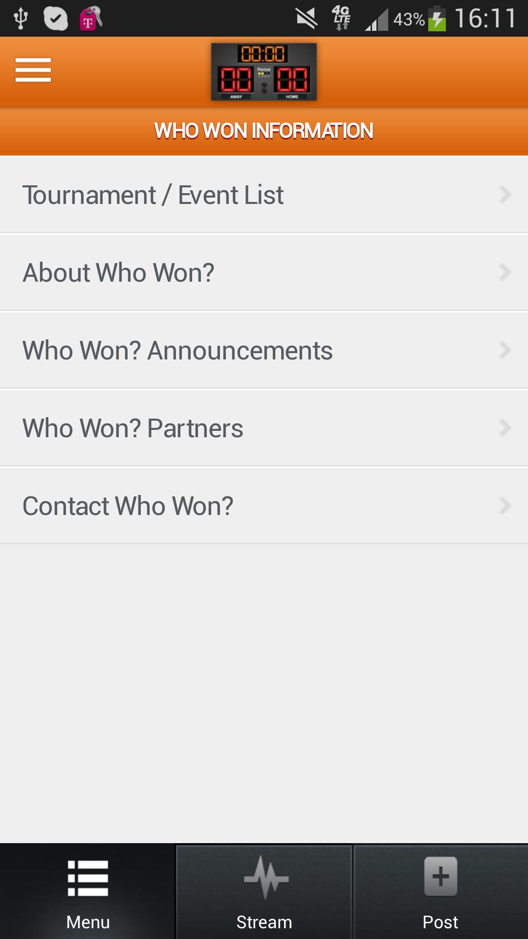 Who Won?