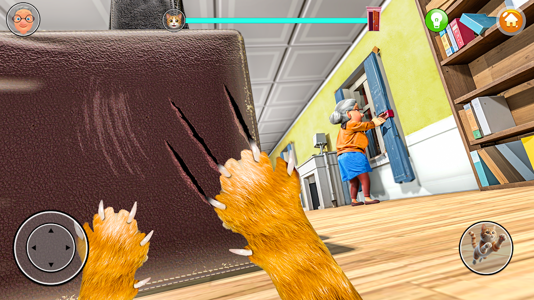Kitty vs Granny - Cat Sim 3D