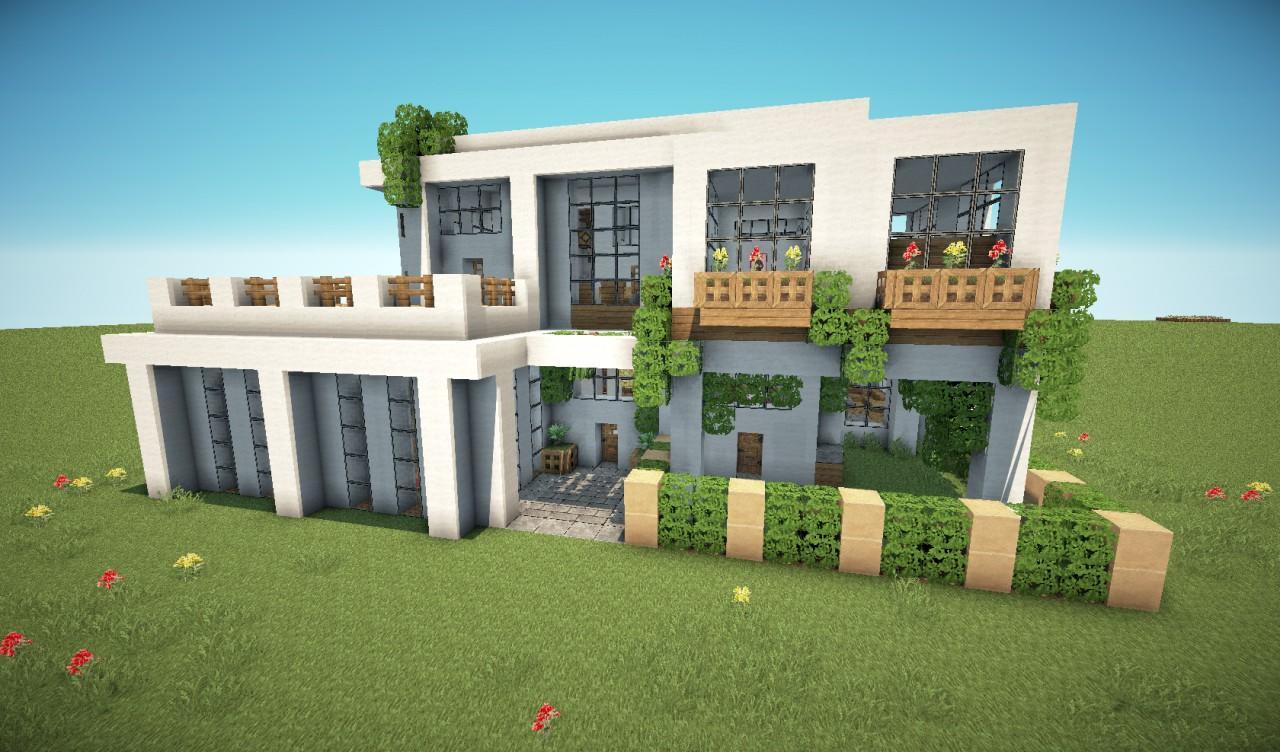 Modern House Ideas MCPE MODS