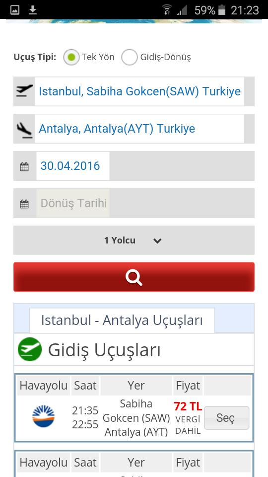 THY - Anadolujet - Atlasjet