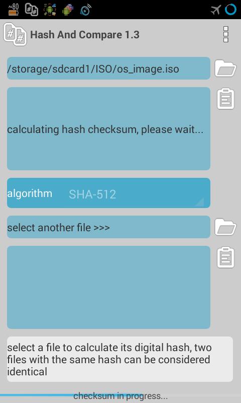 Hash And Compare