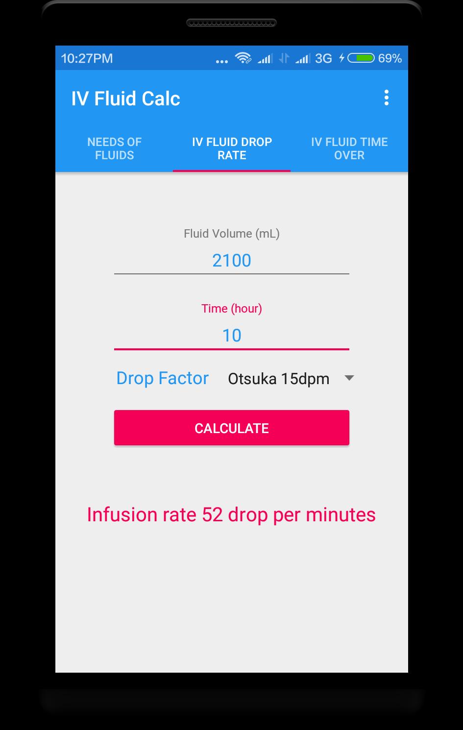 IV Fluid Calc