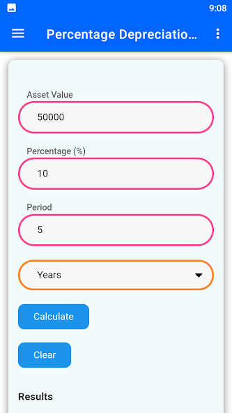 Depreciation Calculator