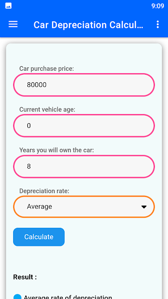 Depreciation Calculator