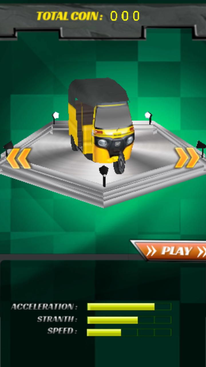 Rickshaw Simulator 3D