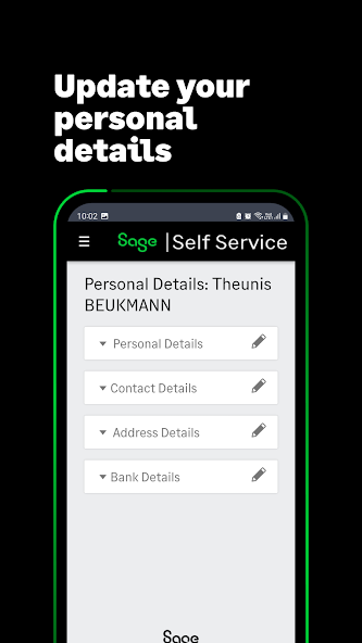 Sage HR & Payroll Self Service