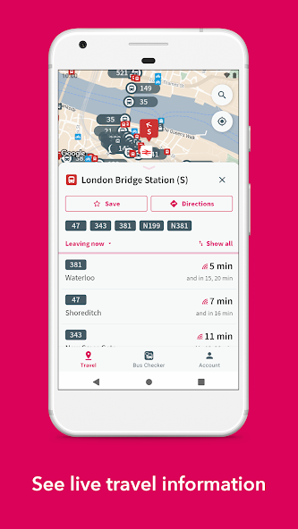 London Bus Checker