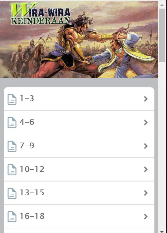 Komik Wira-Wira Keinderaan