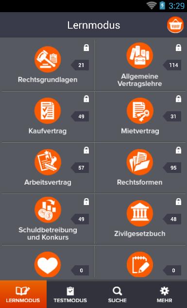 KLV Recht- lernen & trainieren